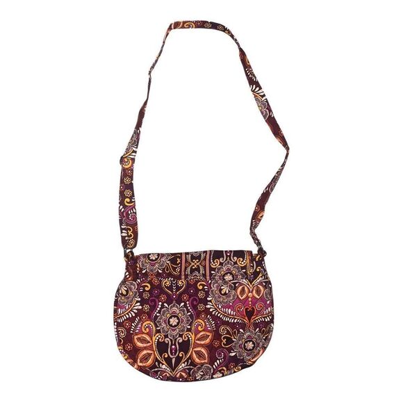 Vera Bradley Safari Sunset Saddle Up Crossbody Purse Bag Pink Retired EUC - Picture 2 of 7